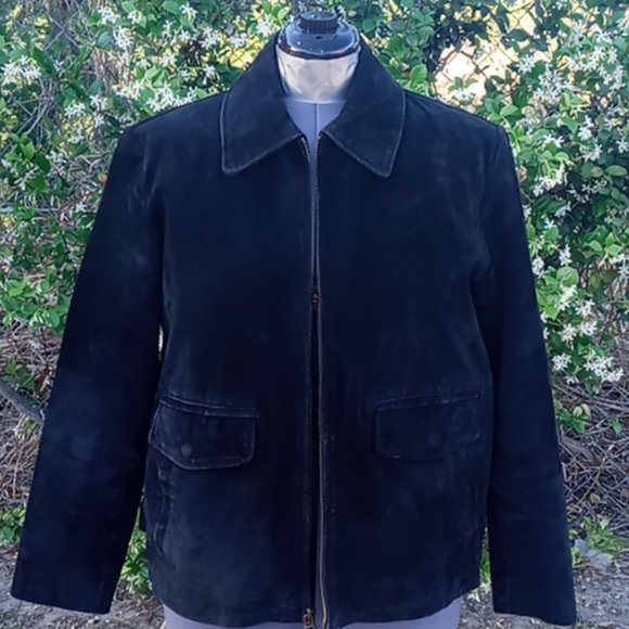 Adventures On The Wing Genuine Suede Jacket - Picture 7 of 15